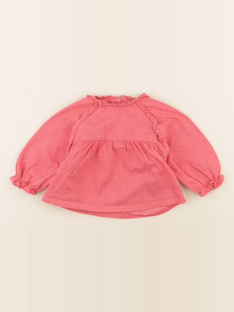 Tee-shirt - 9 mois Rouge 1 - vertbaudet enfant 