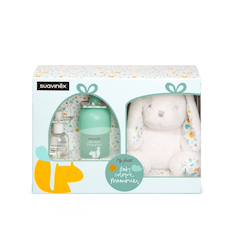 Puériculture-Coffret eau de Cologne pour bébé + peluche