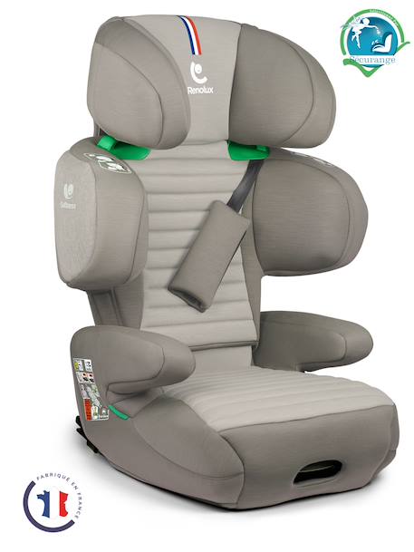 Réhausseur isofix r129 100-150 cm softness® renofix2 Cappuccino+Carbon+Garden+Ocean+Passion+Quartz 1 - vertbaudet enfant 
