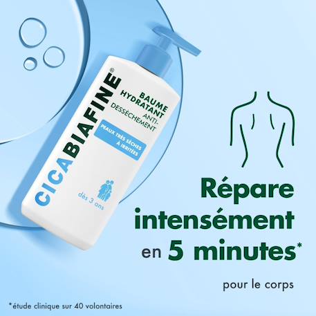 Cica - baume hydratant (flacon-pompe de 400 ml) – baume réparateur pour peaux fragiles et très sèches – baume hydratant p MULTICOLORE 6 - vertbaudet enfant 