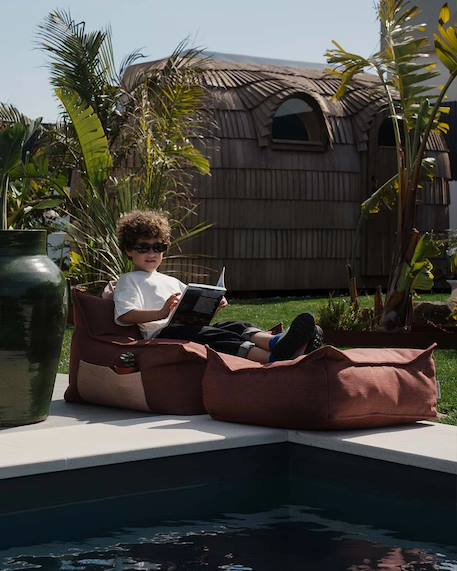 Pouf poire extérieur enfant outdoor beanbag chair Azure+Dune+Herba+Pomegranate+Seashell+Terra 21 - vertbaudet enfant 