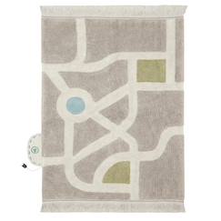 -Tapis enfant lavable en coton ecocity