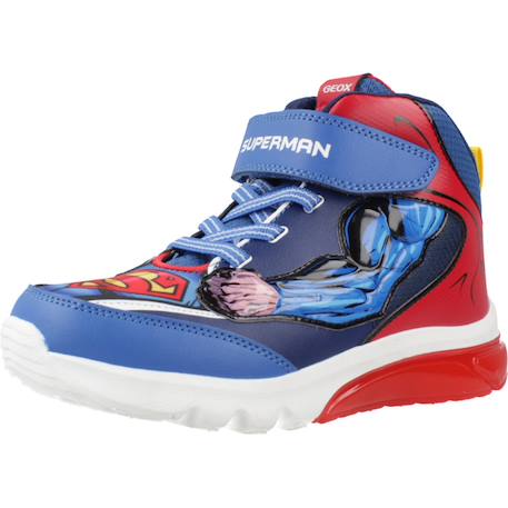 Basket ciberdron boy Bleu et rouge 4 - vertbaudet enfant 