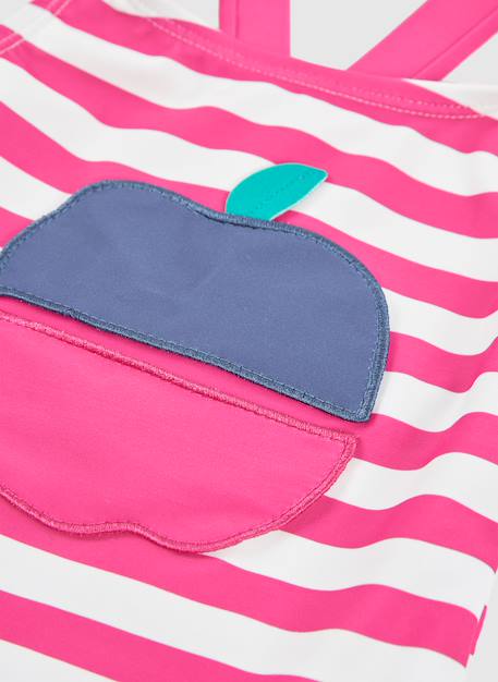 Maillot de bain fille à rayures Multicolore 3 - vertbaudet enfant 