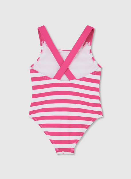 Maillot de bain fille à rayures Multicolore 2 - vertbaudet enfant 
