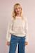 Pull en maille, motif fleur Blanc 5 - vertbaudet enfant 