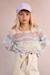 Pull tie-dye ajouré Mauve 4 - vertbaudet enfant 