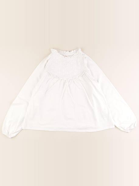 Tee-shirt - 10 ans Blanc 1 - vertbaudet enfant 
