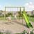 Portique balançoire en bois 2,30m yaki Bois 1 - vertbaudet enfant 