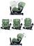Siège auto dos route pivotant r129 i-size 40-105 cm softness® gaïa+ Cappuccino+Carbon+Garden+Ocean+Passion 14 - vertbaudet enfant 