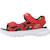 Sandales garçon Noir+Rouge 8 - vertbaudet enfant 
