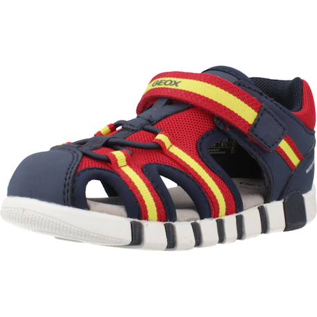 Sandales iupidoo boy Bleu+Rouge 10 - vertbaudet enfant 