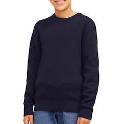 -Pull garçon knit neck