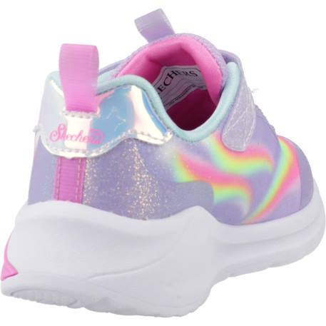 Basket unicorn chaser Rose multicolore+Rose pkmt+Violet 15 - vertbaudet enfant 
