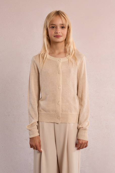 Gilet irisé Light gold 5 - vertbaudet enfant 