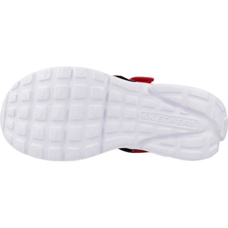 Sandales garçon Noir+Rouge 12 - vertbaudet enfant 