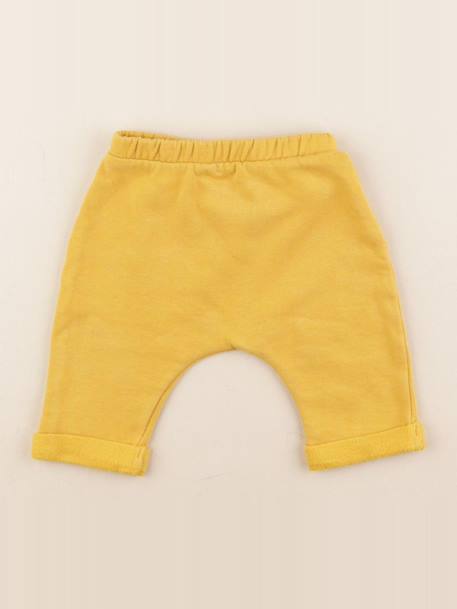 Sarouel doublé - 3 mois Jaune 1 - vertbaudet enfant 