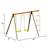 Portique poutre métal 1,90 m techwood premium piki pour enfants Bois 4 - vertbaudet enfant 