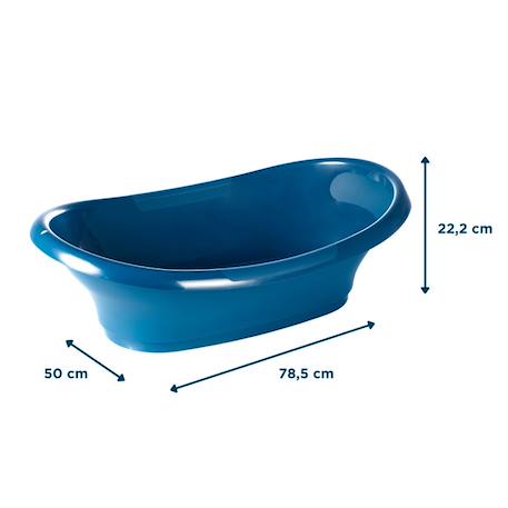 Baignoire vasco Blanc muguet+Bleu océan+Fleur bleue+Gris charme+Rose poudré+Vert céladon 10 - vertbaudet enfant 