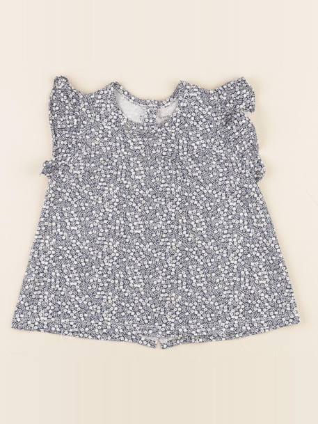 Tee-shirt - 24 mois Bleu 1 - vertbaudet enfant 