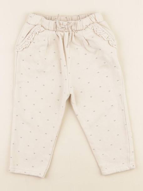 Pantalon - 24 mois Blanc 1 - vertbaudet enfant 