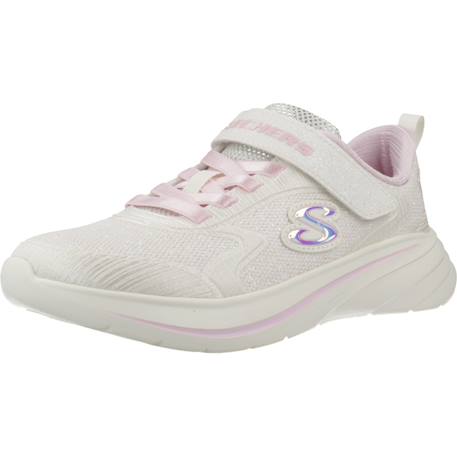 Basket fille wave 92 Blanc+Blanc nat+Bleu navy+Bleu/mauve+Noir+Rose clair+Violet 4 - vertbaudet enfant 