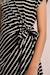 Robe t-shirt rayée Black/white 2 - vertbaudet enfant 