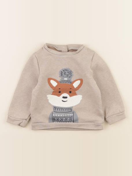 Sweat - 24 mois Beige 1 - vertbaudet enfant 