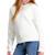 Sweat fille mono Blanc 1 - vertbaudet enfant 