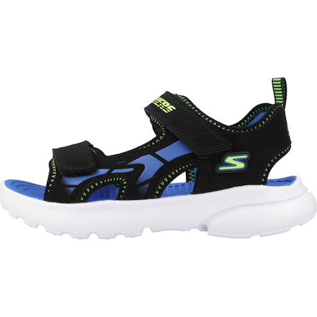 Sandales garçon Noir+Rouge 2 - vertbaudet enfant 