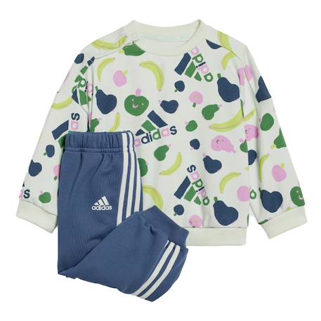 Survêtement fille fruit Bleu 1 - vertbaudet enfant 