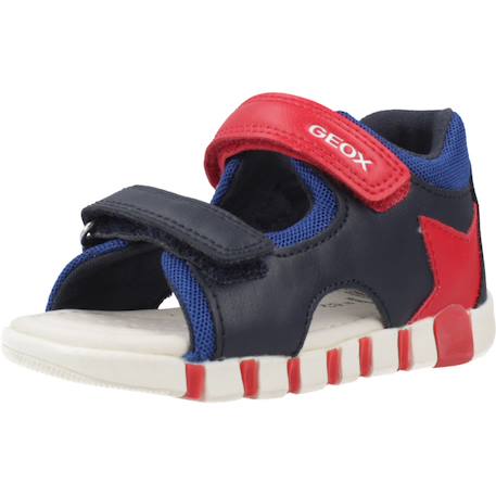 Sandales iupidoo boy Bleu et rouge 4 - vertbaudet enfant 