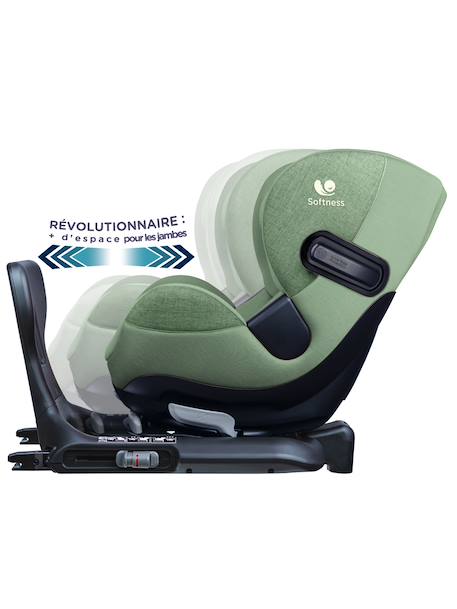 Siège auto dos route pivotant r129 i-size 40-105 cm softness® gaïa+ Cappuccino+Carbon+Garden+Ocean+Passion 13 - vertbaudet enfant 