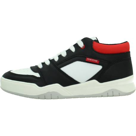 Basket perth boy Noir+Noir/blanc/rouge 8 - vertbaudet enfant 