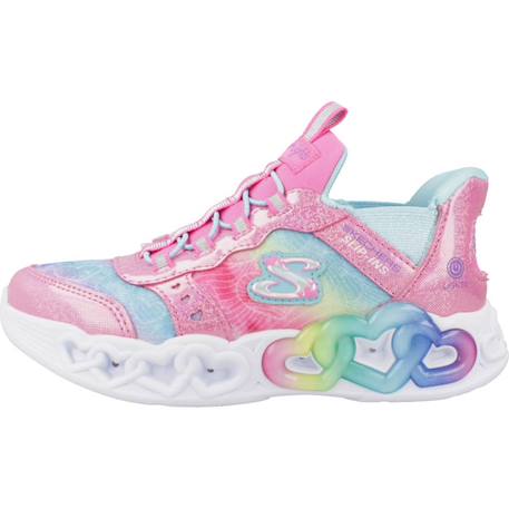 Basket slip-in infinite Gris multicolore+Rose 8 - vertbaudet enfant 
