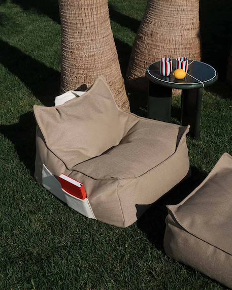 Pouf poire extérieur enfant outdoor beanbag chair Azure+Dune+Herba+Pomegranate+Seashell+Terra 11 - vertbaudet enfant 