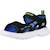 Sandales garçon Noir+Rouge 4 - vertbaudet enfant 