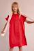 Robe chemise à smocks Navy blue+Rouge 9 - vertbaudet enfant 
