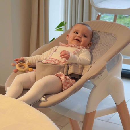 Transat bébé grow with me Blanc+Gris 2 - vertbaudet enfant 