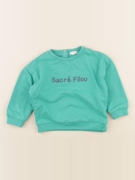 Sweat - 24 mois Vert 1 - vertbaudet enfant 