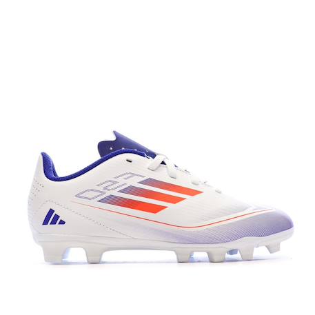 Chaussures de football garçon f50 club fxg Blanc 1 - vertbaudet enfant 