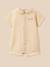 Pyjama bébé short en vichy Vichy jaune 1 - vertbaudet enfant 