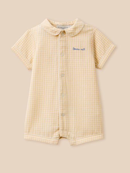 Bébé-Pyjama bébé short en vichy