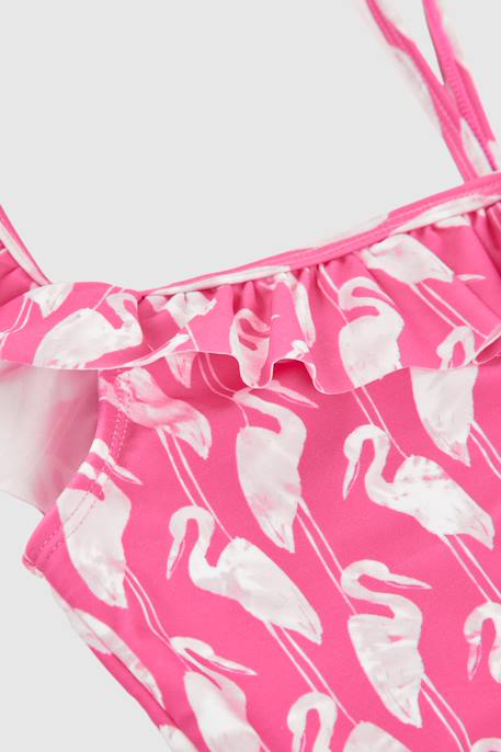 Maillot de bain fille imprimé rose Multicolore 3 - vertbaudet enfant 