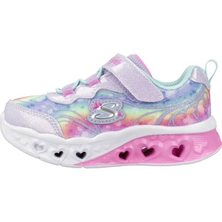 Basket fille Rose hplv+Violet 8 - vertbaudet enfant 