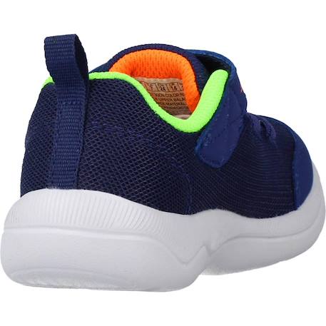 Basket skech-stepz 2.0 mini Bleu+Noir 3 - vertbaudet enfant 