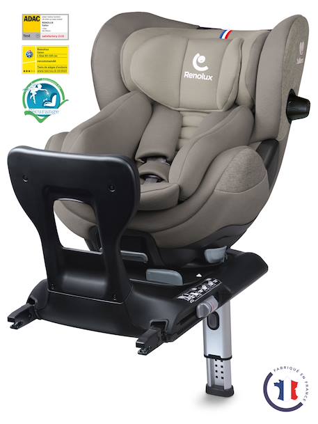 Siège auto dos route pivotant r129 i-size 40-105 cm softness® gaïa+ Cappuccino+Carbon+Garden+Ocean+Passion 1 - vertbaudet enfant 