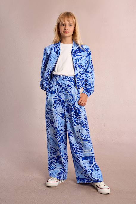 Veste bomber imprimée Blue belize 4 - vertbaudet enfant 