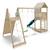 Aire de jeux avec toboggan olympia xplorer 2 pour 9 enfants Bois 3 - vertbaudet enfant 