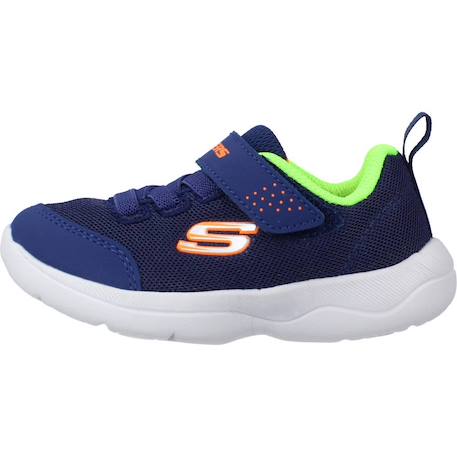Basket skech-stepz 2.0 mini Bleu+Noir 2 - vertbaudet enfant 